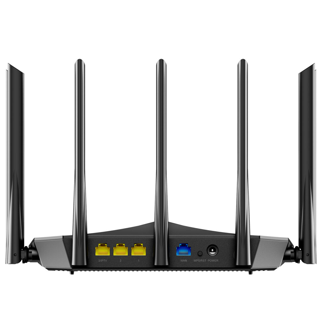 k7 router back view
